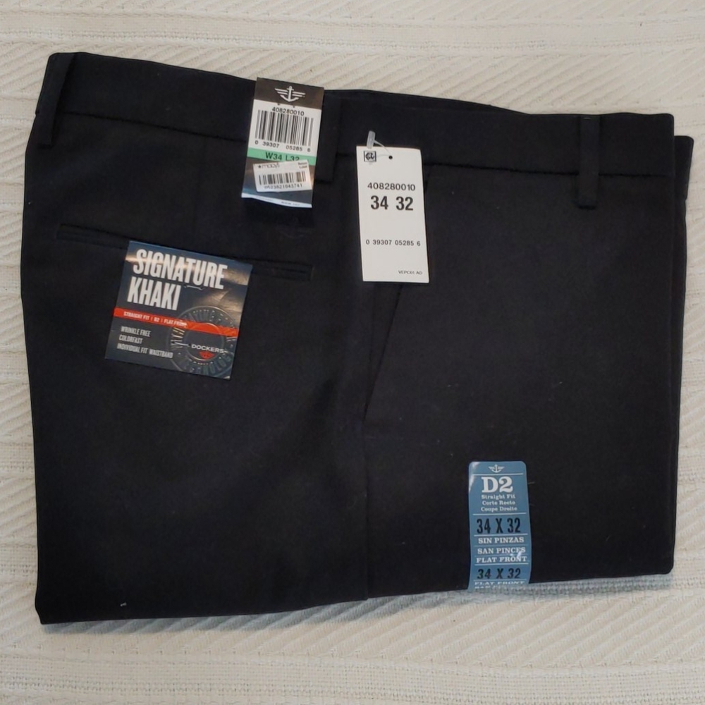 Men's Dockers black pants